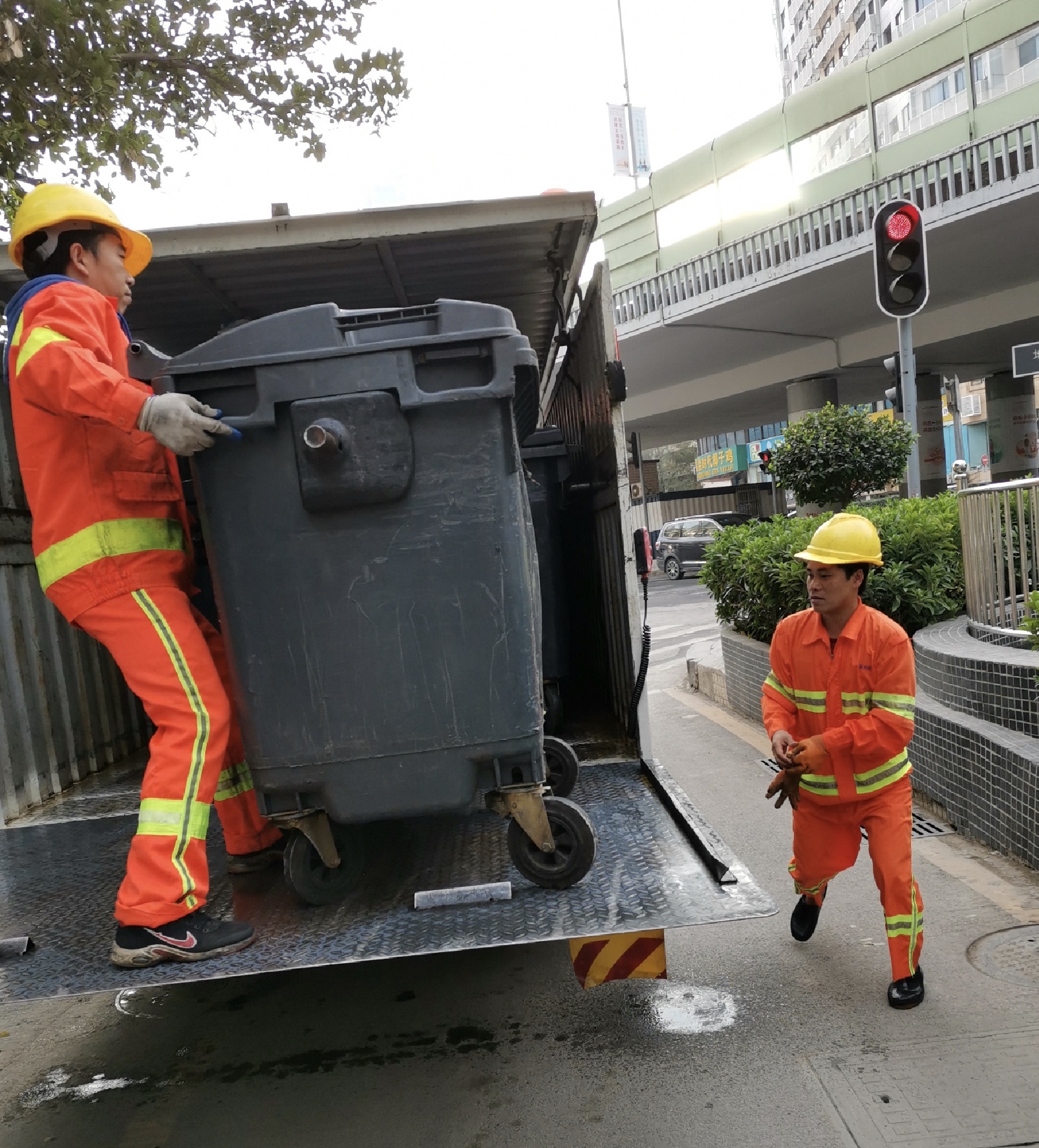 城市垃圾清運作業(yè)流程